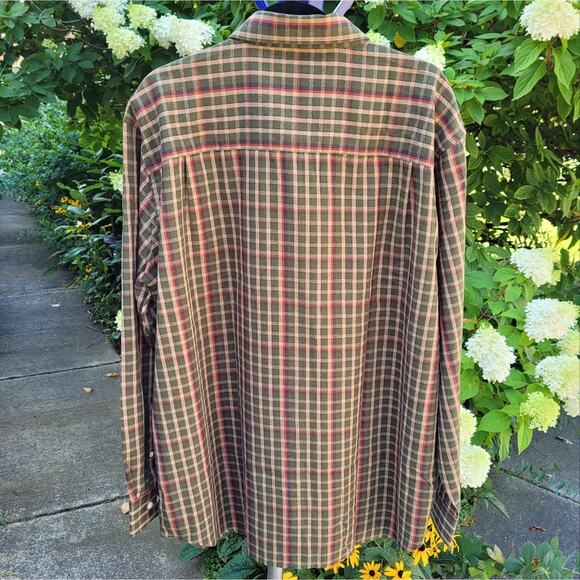NWT Men's Knightsbridge Wrinkle Resistant Plaid Shirt size XL - Picture 4 of 12